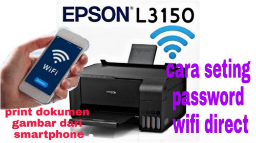 Cara Setting Wifi Printer Epson